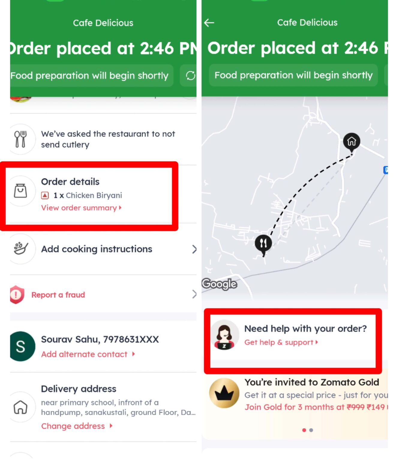 How To Cancel Order On Zomato 3 Easy Steps To Do This TechSonu