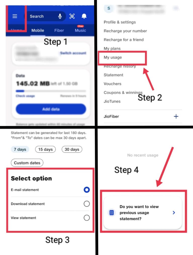 how to get call details of any jio number without otp