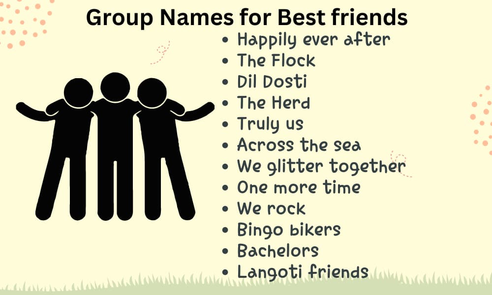 Best Funny Friends Group Name Family Group Names